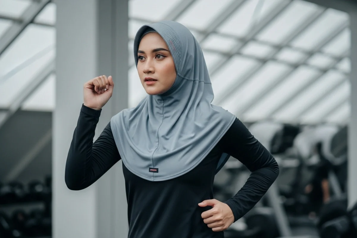 Hijab untuk Olahraga Nyaman, Adem