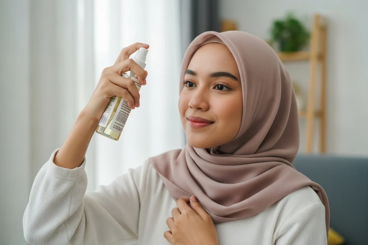 Mengatasi Rambut Lepek di Balik Hijab