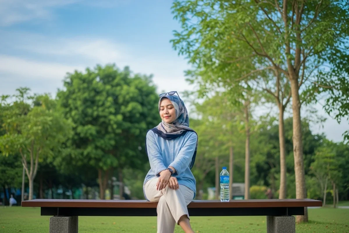Tips hijab nyaman untuk cuaca panas